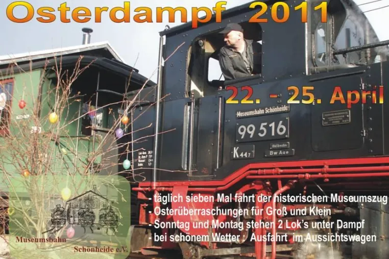 Bild: Bimmelbahnfahrt mit Osterüberraschung