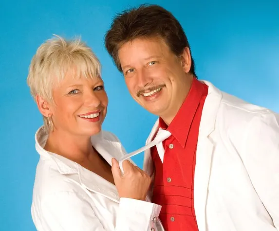 Bild: Zwei Kehlen voller guter Laune