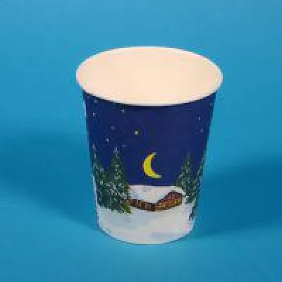 Bild: Kompostierbare Bio Glühweinbecher für ein nachhaltiges Weihnachtsgeschäft