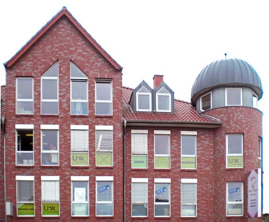 Link Innovation hat Büroräume auf insgesamt drei Etagen in dem „Turmhaus“ an der Braunschweiger Str.