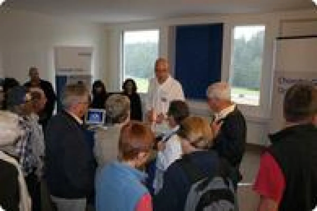 Starker Andrang am Stand der Business Unit Geistlich Surgery