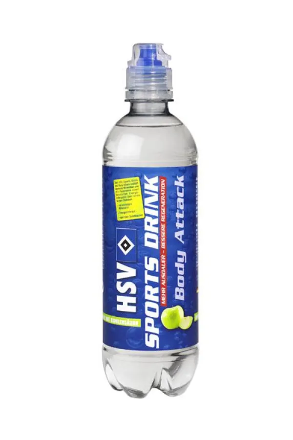 Beliebt bei Spielern und Fans: der HSV Sports Drink von Body Attack.