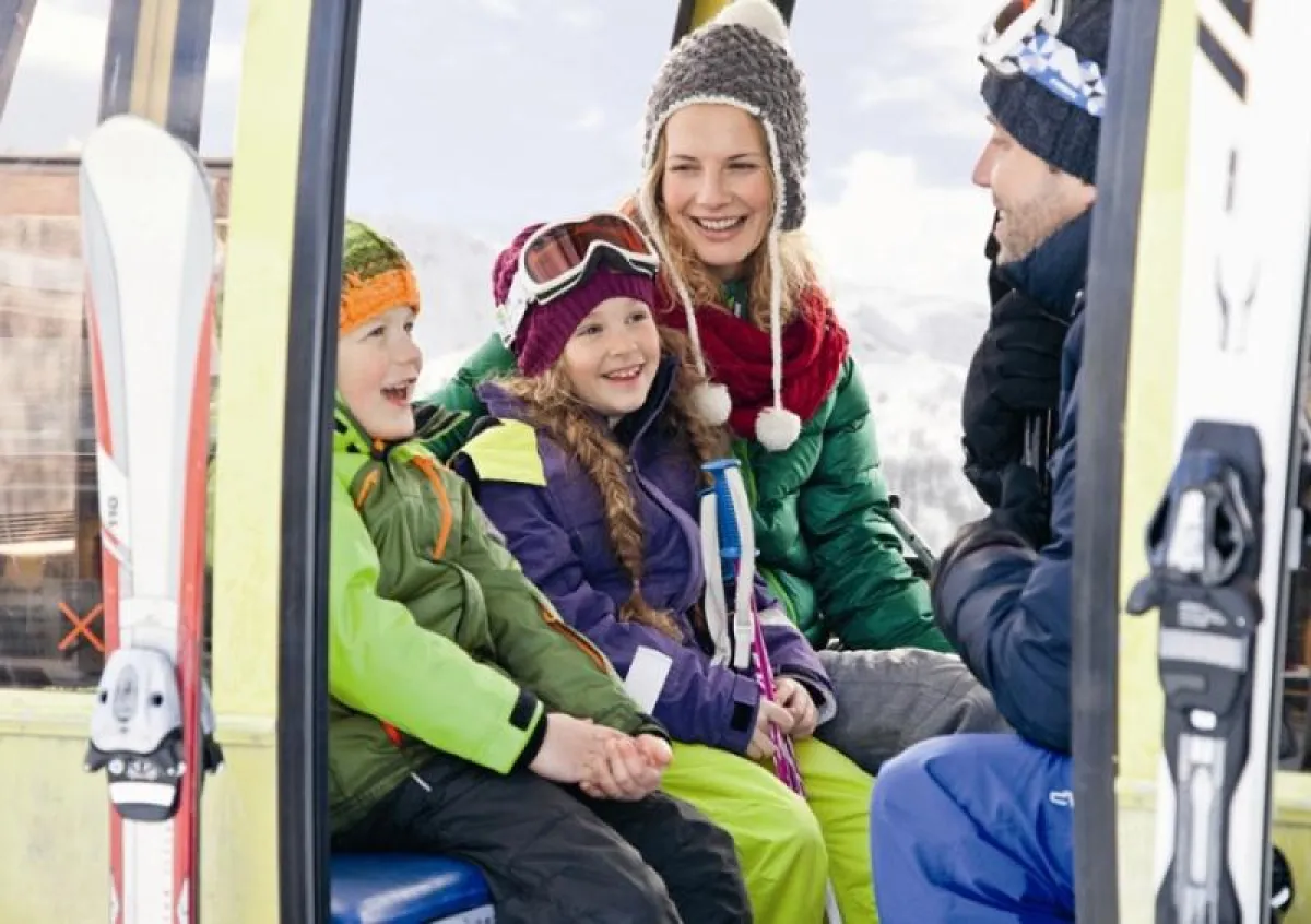 Aus dem Hotelbett direkt auf die Piste