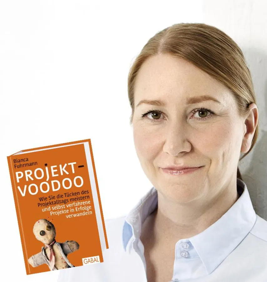 © Bianca Fuhrmann mit ihrem Buch-Projekt-Voodoo®, GABAL-Verlag