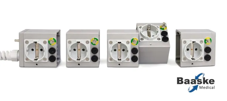 Baaske Medical GmbH & Co. KG präsentiert neue medizinische Steckdosenleiste Bild: Baaske Medical GmbH & Co. KG präsentiert neue medizinische Steckdosenleiste