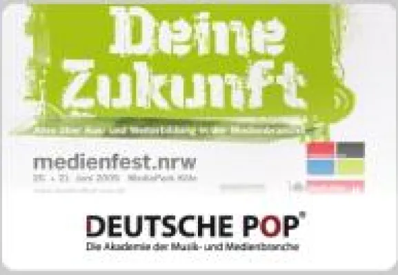 Bild: "Wir präsentieren - Deine Zukunft" – Akademie Deutsche POP ist Kooperationspartner des medienfest.nrw