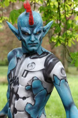 Bild: Fantasie trifft nackte Haut: Body Paint Valley auf Europas größtem Fantasy-Festival