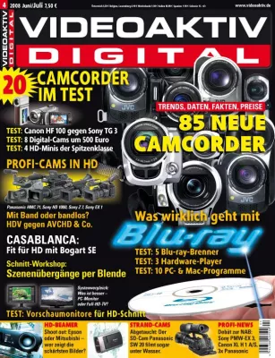 Bild: Band-Camcorder sind noch immer top - Drei große Vergleichstests bei VIDEOAKTIV gewinnen DV- und HDV-Cams
