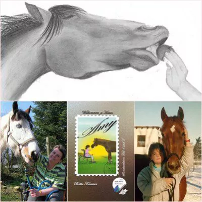 Wenn Pferdefreunde anfangen zu schwärmen, bekommen sie leuchtende Augen Bild: Wenn Pferdefreunde anfangen zu schwärmen, bekommen sie leuchtende Augen