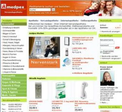 Weitere Optimierung der Logistik bei Online Apotheke medpex Bild: Weitere Optimierung der Logistik bei Online Apotheke medpex