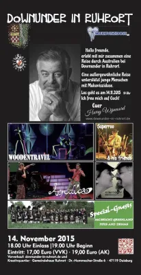 Bild: Neuauflage von 'Downunder in Ruhrort' im Gemeindehaus Ruhrort