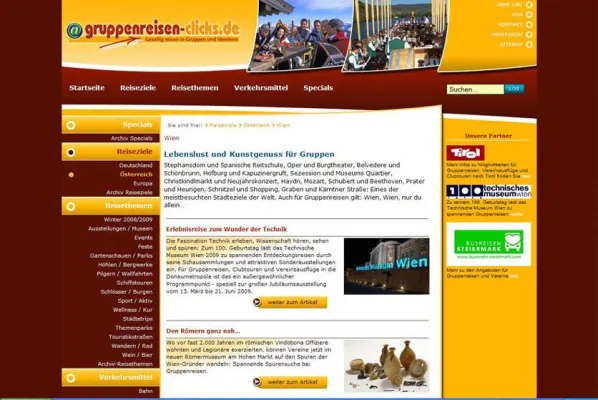 Vereinsreisen mit Kindern und Hochspannung - 100 Jahre Technisches Museum Wien in gruppenreisen-clicks.de Bild: Vereinsreisen mit Kindern und Hochspannung - 100 Jahre Technisches Museum Wien in gruppenreisen-clicks.de