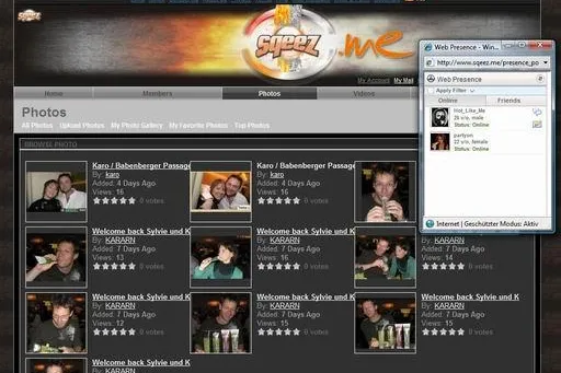 Bild: Sqeez-Fans treffen sich in der neuen Online-Community