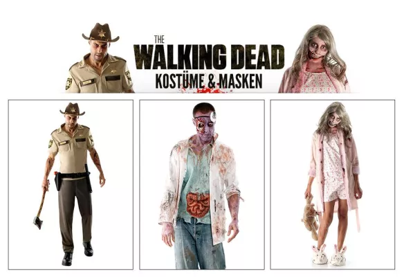 Bild: Halloweentrend 2012: “The Walking Dead” Zombie-Kostüme
