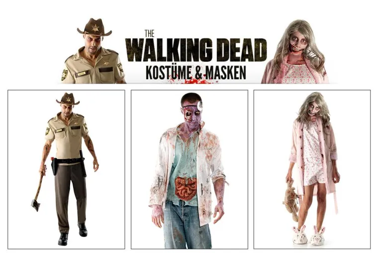 Bild: Halloweentrend 2012: “The Walking Dead” Zombie-Kostüme