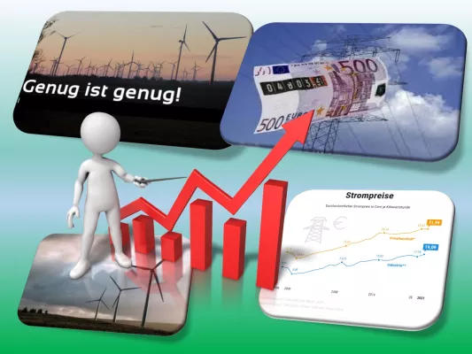 Bild: Strompreisexplosion sofort stoppen und auf einen mittleren europäischen Durchschnitt zurückführen 