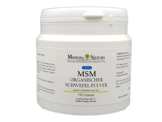 Natürliche Linderung vieler Beschwerden mit MSM Bild: Natürliche Linderung vieler Beschwerden mit MSM