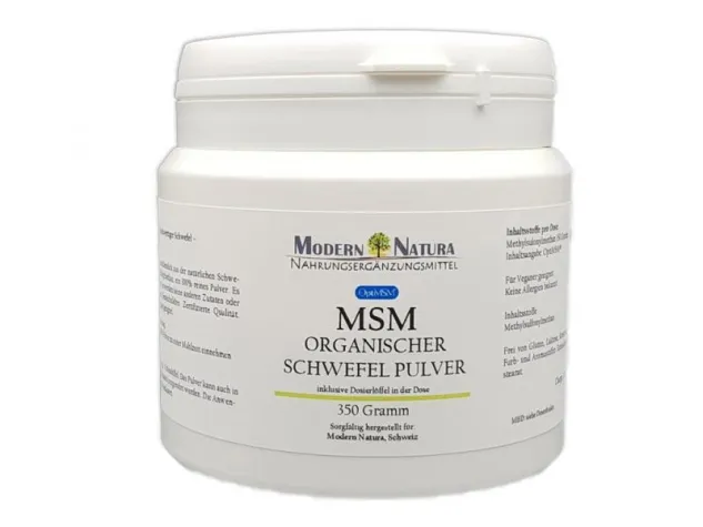 Natürliche Linderung vieler Beschwerden mit MSM Bild: Natürliche Linderung vieler Beschwerden mit MSM