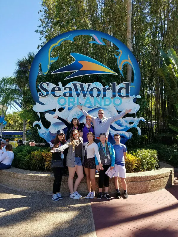 AFS organisiert zwei Tagesausflüge in die Region, etwa zum Themenpark SeaWorld