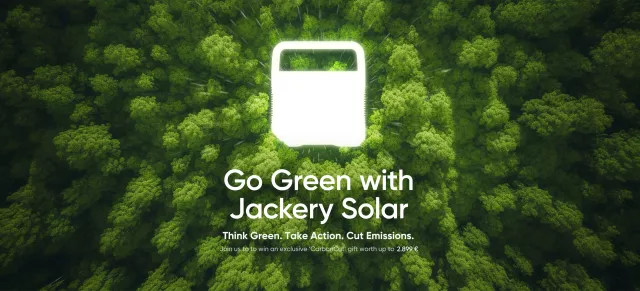 Bild: TÜV SÜD zertifiziert nachhaltige und saubere Energielösung von Jackery mit Carbon Footprint