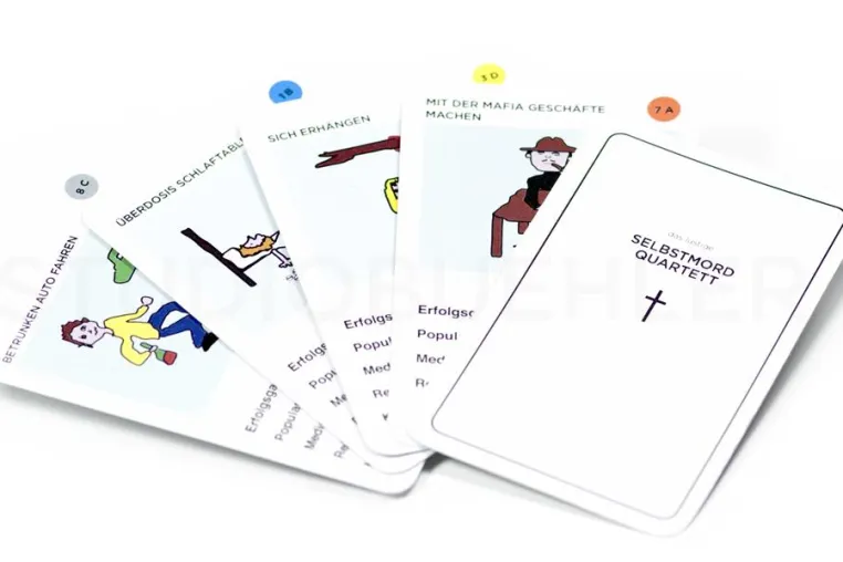 STUDIOBUEHLER präsentiert DAS SELBSTMORDQUARTETT Bild: STUDIOBUEHLER präsentiert DAS SELBSTMORDQUARTETT