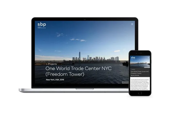 Responsive, schnell und mit umfangreicher Projektdatenbank – sbp mit neuer Webseite von anders und sehr Bild: Responsive, schnell und mit umfangreicher Projektdatenbank – sbp mit neuer Webseite von anders und sehr