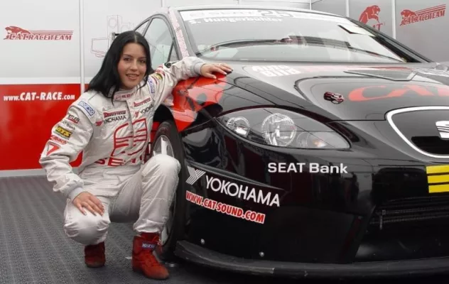 Bild: Sabrina Hungerbühler sammelt im Seat Leon Supercopa wichtige Erfahrungen