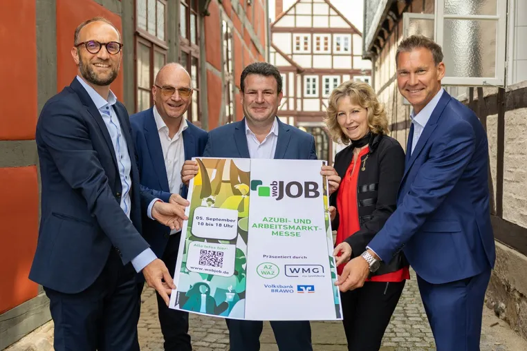 Bild: Nur noch wenige Tage bis zur Azubi- und Arbeitsmarktmesse „wobJOB“ mit Konzert von ENKAY