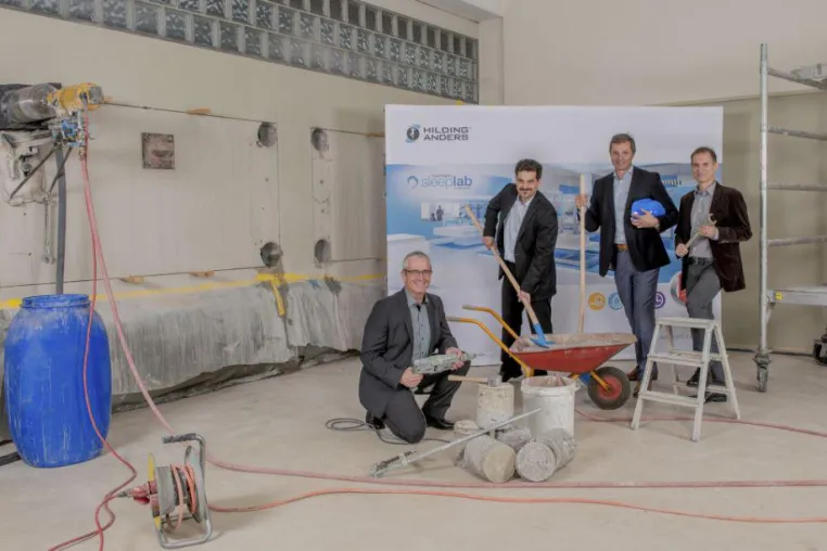 Bild: Hilding Anders investiert 1,25 Mio € - Erster Spatenstich für innovatives Testcenter