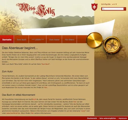 Bild: Student veröffentlicht Jugendroman im Internet