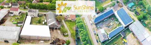 Bild: SunShine Energy GmbH: CO2-Reduzierung durch Neubauprojekt einer 508 kWp PV-Anlage in Breitungen