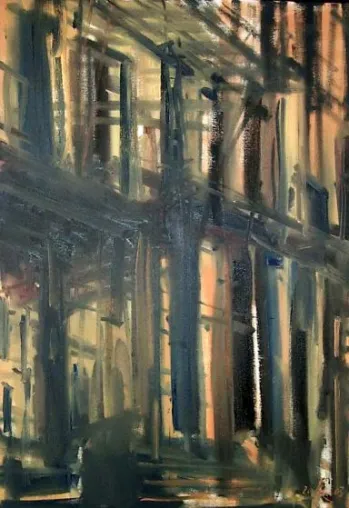 Bild: WOLF BERTRAM BECKER - LICHTE RÄUME in der galerie carstensen / Hamburg