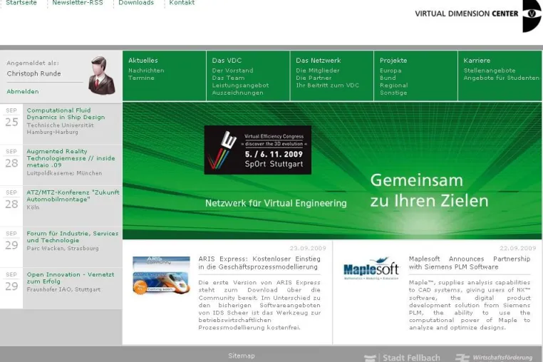 Neues Informationsportal Virtual Engineering Bild: Neues Informationsportal Virtual Engineering