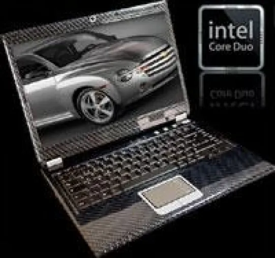 Bild: Bezahlbares Business Notebook, Avamos C140 mit Core Duo Technologie