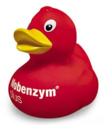 Bild: Die Wobenzym-Ente geht auf Reisen – gemeinsam gegen Schmerzen