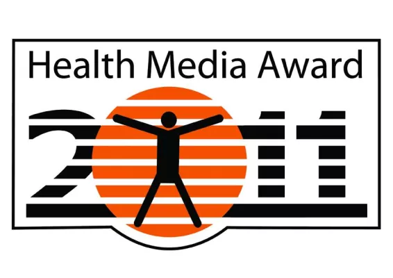 Bild: Sky du Mont/DSK, Prof. Dr. Dr. Mang sind Preisträger des Health Media Award 2011