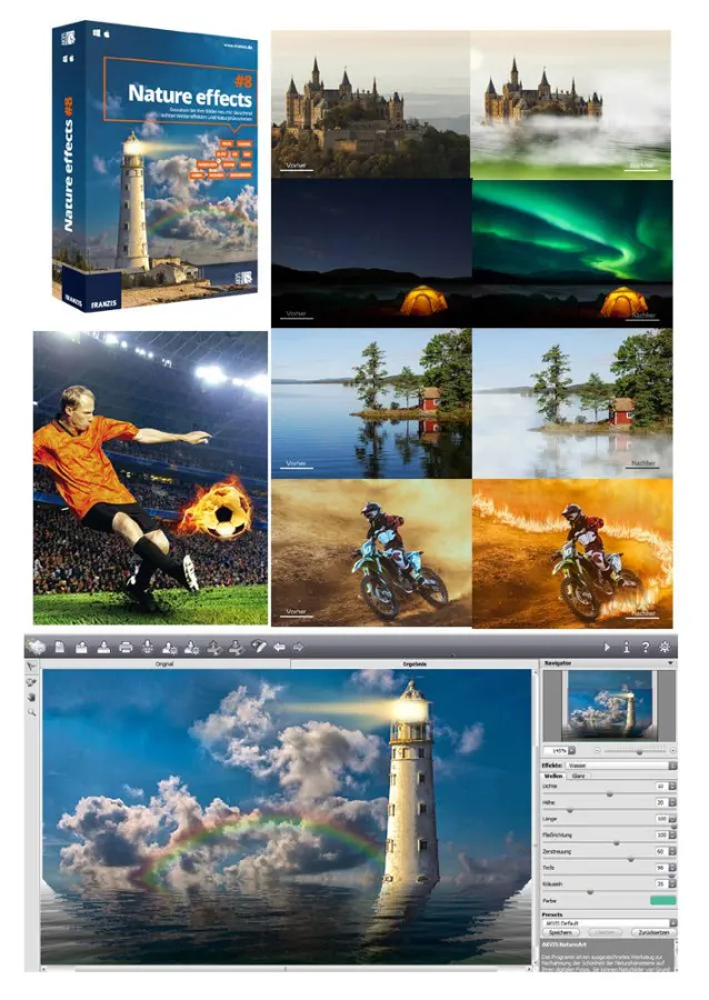 Neues Nature effects 8 - realistische Fotomontagen für perfekte Illusionen