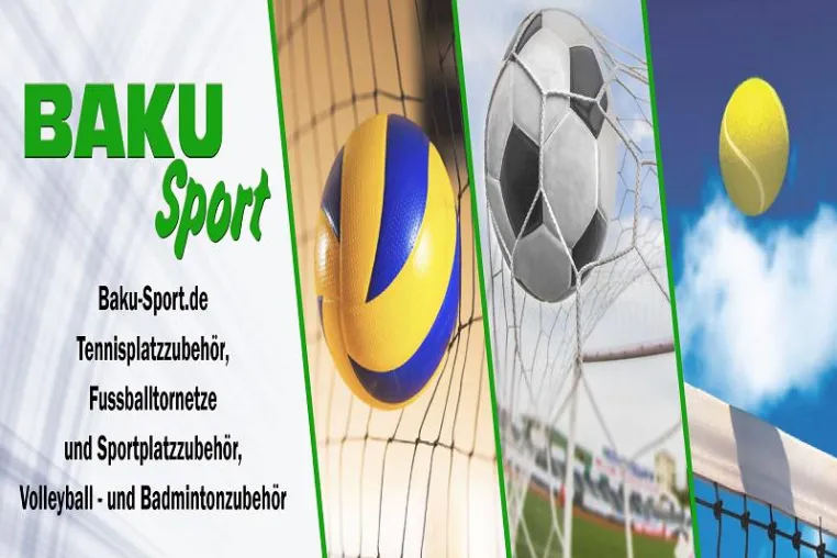 TENNISPLATZZUBEHÖR SOWIE SPORTPLATZZUBEHÖR FÜR FUSSBALL, VOLLEYBALL, BASKETBALL, BADMINTON Bild: TENNISPLATZZUBEHÖR SOWIE SPORTPLATZZUBEHÖR FÜR FUSSBALL, VOLLEYBALL, BASKETBALL, BADMINTON