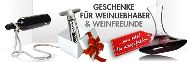 Bild: Es muss nicht immer Wein sein: Außergewöhnliche Geschenke für Weinliebhaber