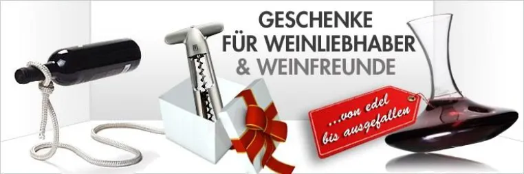 Bild: Es muss nicht immer Wein sein: Außergewöhnliche Geschenke für Weinliebhaber
