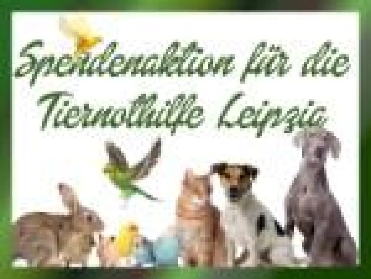 Spendenaktion für die Tiernothilfe Leipzig