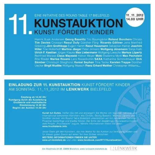 Bild: 11. KUNSTAUKTION