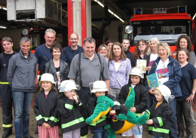 Bild: BürgerStiftung Region Ahrensburg macht Leselust – wer mit dem Drachen tanzt