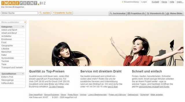 Bild: ImagePoint - Mit wenigen Klicks zum richtigen Bild