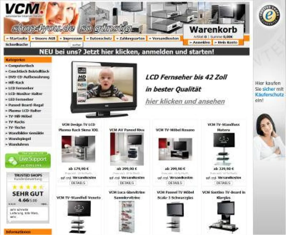 TV-Racks bei shop4you.de