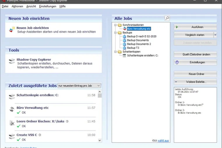 Bild: Major Update: Jumping Bytes veröffentlicht PureSync 7.0