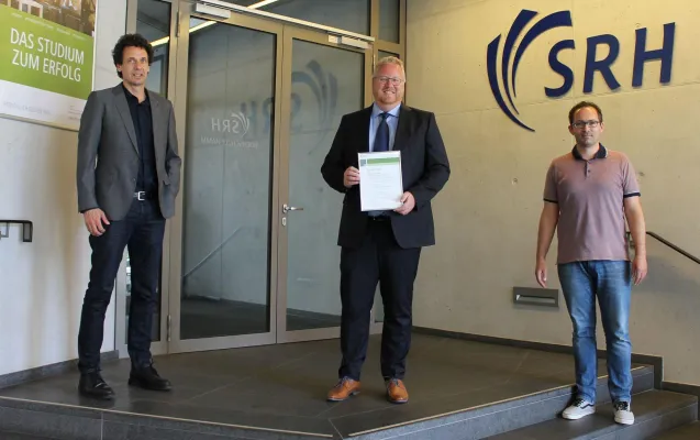 Bild: Neue Professur an der SRH im Fachbereich Technik und Wirtschaft