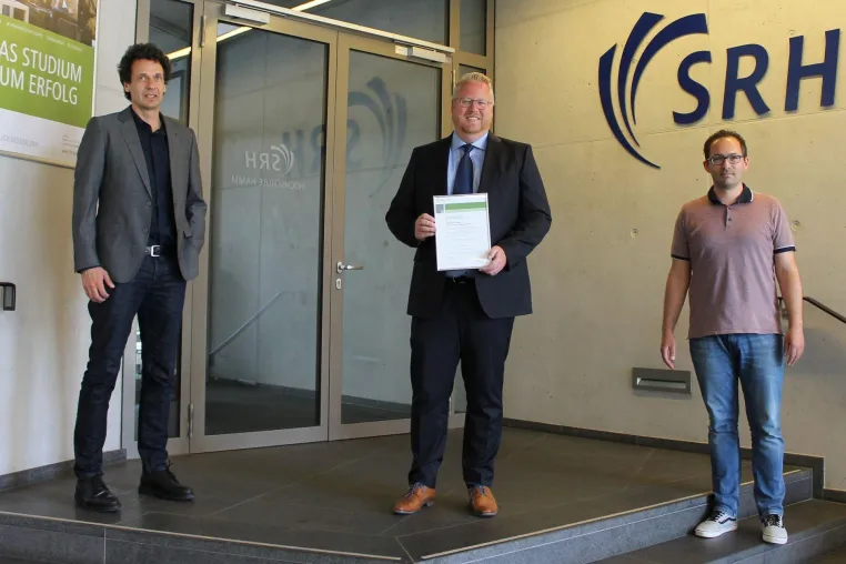 Bild: Neue Professur an der SRH im Fachbereich Technik und Wirtschaft