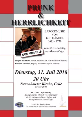 Bild: „Prunk & Herrlichkeit“ - Orgel-Geburtstag in der Neuenhäuser Kirche Celle