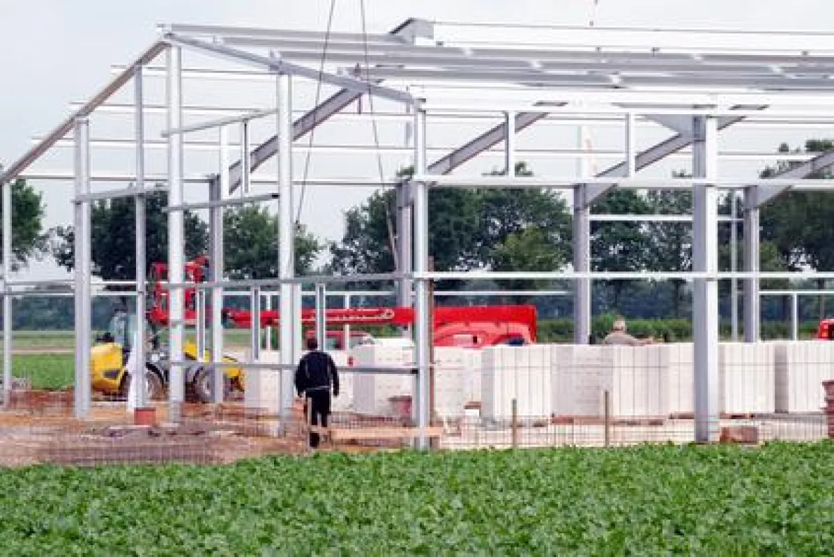 Stahlhallen im Gewerbebau